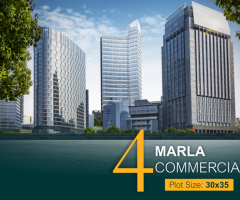 4 Marla Commercial plot in Sector A